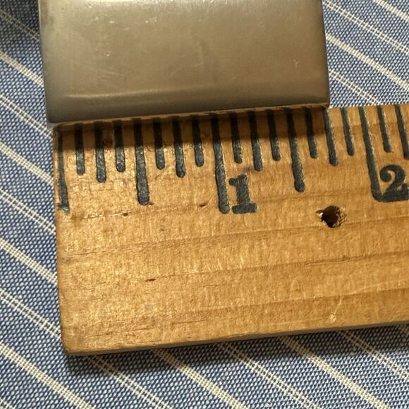 Vintage Unisex Belt Buckle Tennis Racket LEE USA NY  Silver‎ Tone/Resin - Picture 9 of 9